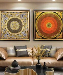 Framed Thangka Wall Art