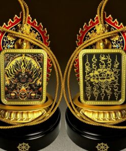 Artisanal Black Jambhala Wealth Amulet