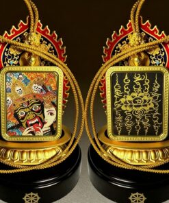 Karmic Connection Thangka Pendant: Past & Present Life Talisman